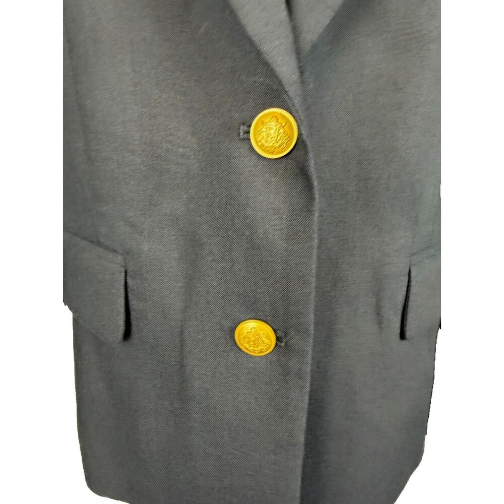 J CREW NWT Ecole Blazer Jacket Womens Navy Blue 14 Nova Fides Wool Blend CA806 - Picture 9 of 16